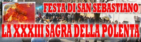La Sagra della Polenta dedicata alla Festa di San Sebastiano