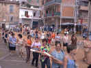 Processione in piazza Umberto I