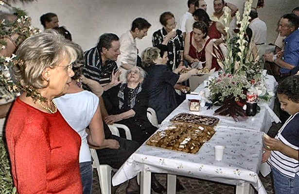 za Richetta riceve gli auguri da amici e parenti