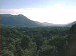 Panorama da via delle ceneri verso sud