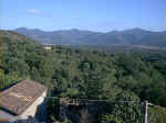 Panorama verso Amaseno da via delle Ceneri