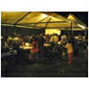 gli stand per la degustazione