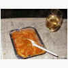 trippa con calice di vino bianco
