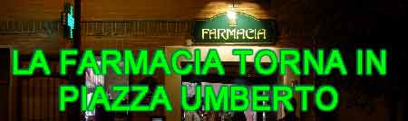 La farmacia torna in piazza