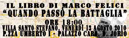 la prima presentazione del libro di Marco Felici