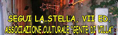 la 7^ edizione della festa natalizia "Segui la Stella"