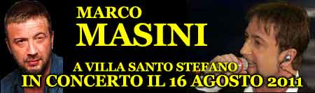 Marco Masini a Villa Santo Stefano