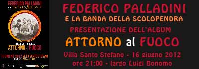 presentazione cd Attorno al fuoco di Federico Palladini