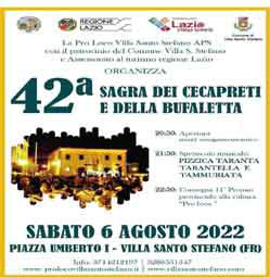 42ma sagra dei cecapreti e della bufaletta 6 agosto 2022