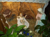 Il Presepe allestito nella Chiesa di San Sebastiano