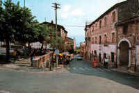 Via San Sebastiano dalla Chiesa- Cartolina anni 1970
