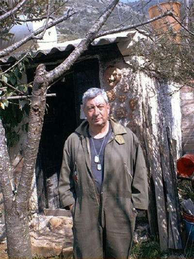 Ernesto nel suo "eremo"