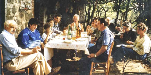 Luzi visita una famiglia
