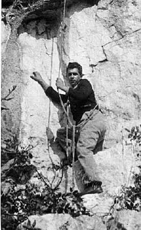 Primo "scalatore" - 1954