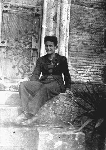 Ruggero Ruggeri  colpito da una scheggia il 27 dicembre 1944