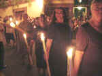 la processione notturna