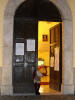 L'ingresso alla mostra del Palazzo del Card. Domenico Jorio