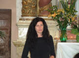 Alessandra Leo, la curatrice degli eventi della Settimana Culturale 2005 a Villa S. Stefano
