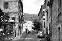 Via San Sebastiano primi anni 1960