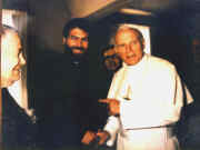 L'incontro con il Papa, Giovanni Paolo II